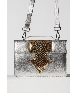 Spear Handbag Silver X Gold  