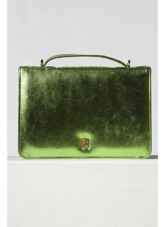 Spear Handbag Neon Green