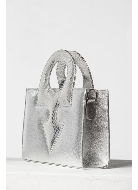 Spear Tote Silver