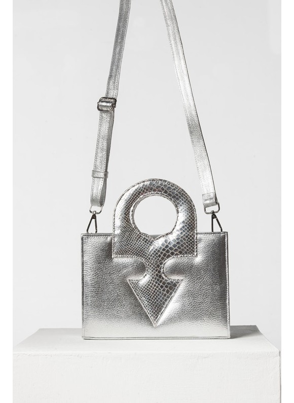 Spear Tote Silver